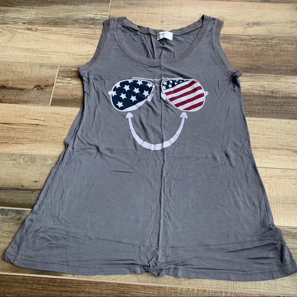 Allen Allen American Flag Shirt